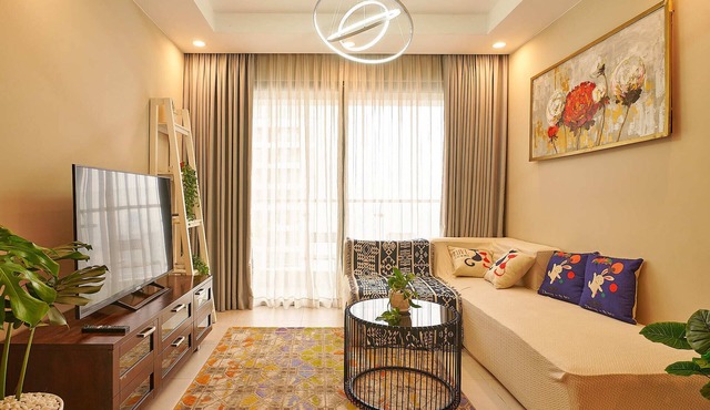 Cloverhome 2brs D4 HCM River view fully furnished