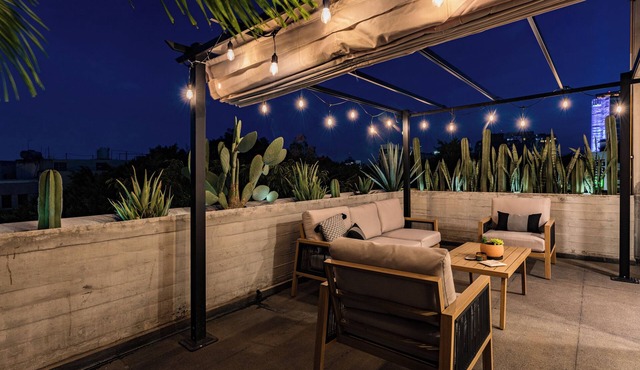 Condesa Amazing 3BrApt W/PrivateTerrace/Pool 6 PAX