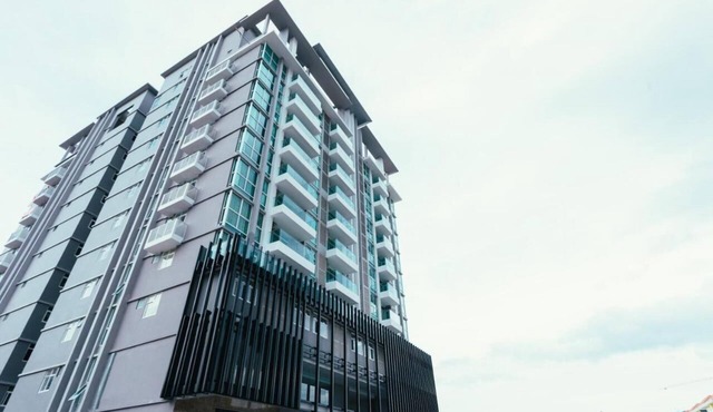 Cozy 1-bedroom condo in beautiful Phnom Penh with AC, WiFi, fitness room