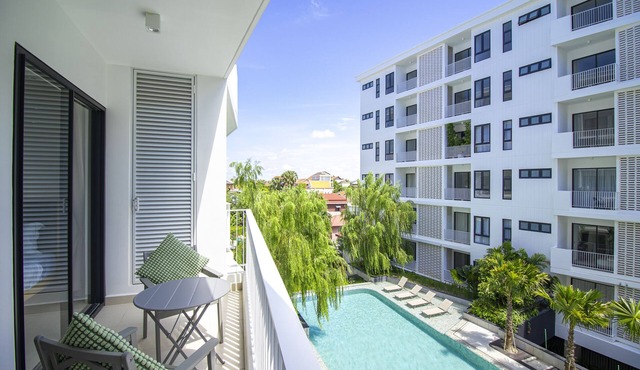 Cozy Condo With a Large Swimming Pool & Gym - in a Heart of Siem Reap