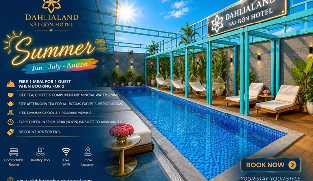 DAHLIALAND SAIGON HOTEL & SWIMMING PooL