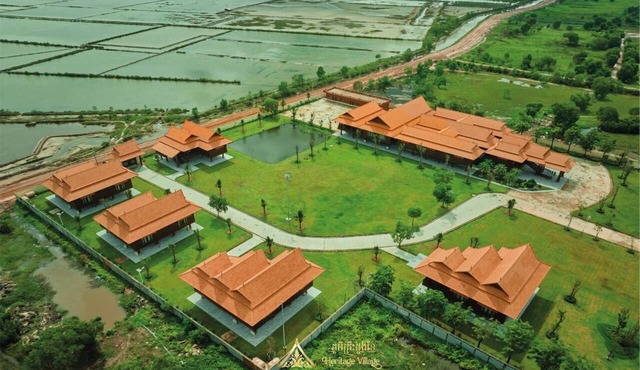 Delightful Private Villa with Air Conditioning in Kampot Province.