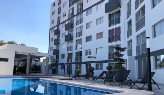 Departamento con alberca climatizada en la zona centro de Guadalajara