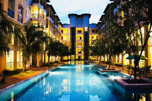 Desaru Beach Resort Family Suite 5GWifi Netflix D3A12