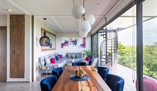 Designer Penthouse | Jungle View + Private Pool in Tulum