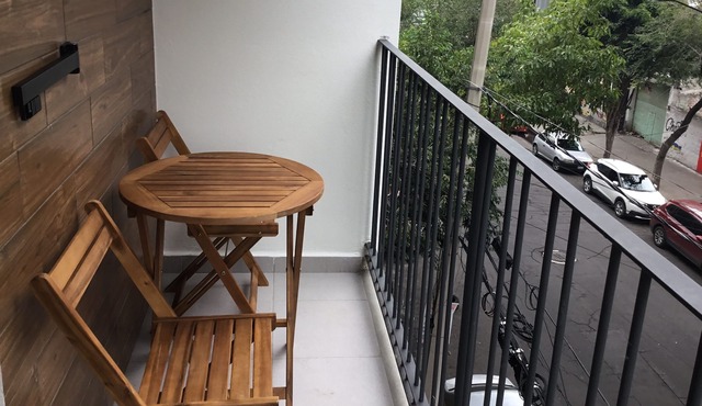 Edificio Nuevo Departamento 3 Recamaras 2 Baños 5 Camas 9 Personas Balcon Gym in Ciudad de México