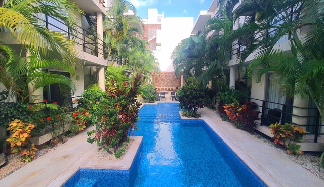 Enjoy a stylish experience at this centrally-located condominium.