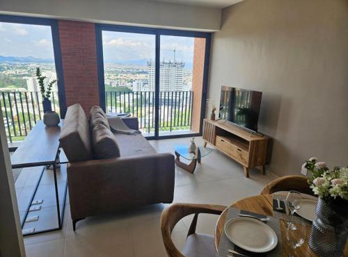 Espectacular vista piso 21 en YU Country