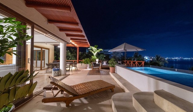 Exclusive Beachfront Villa in Punta Esmeralda La Cruz Bucerias Punta Mita!
