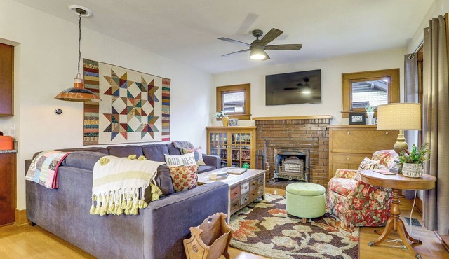 Explore Denver! Welcoming Home w/Porch & Yard in Denver