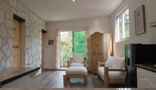 Extremely Clean, Well Iluminated Two Bedroom Apartment Rustic Mexican finishes