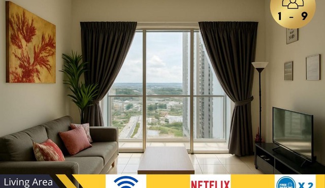 #GA1, Cozy 3R2B Relaxing Skyline Views