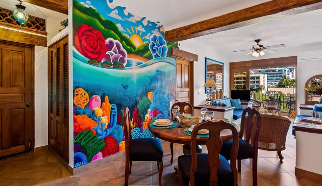 Gorgeous Rooftop Pool, Secure Building, Steps from Los Muertos Beach in Old Town