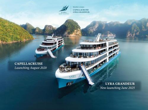 Halong CAPELLACRUISE - Member of Lyra cruise collection