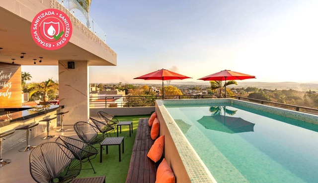 Heated pools and Sky Bar | New loft in Oaxtepec