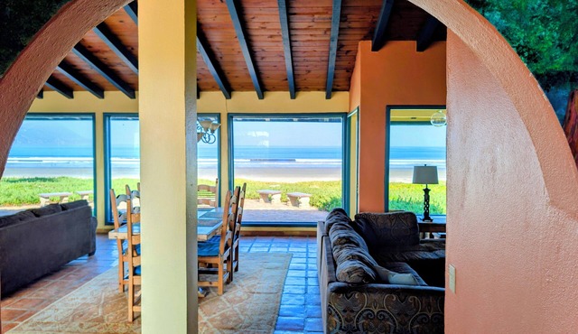 Large entertainment area inside and out. Event property