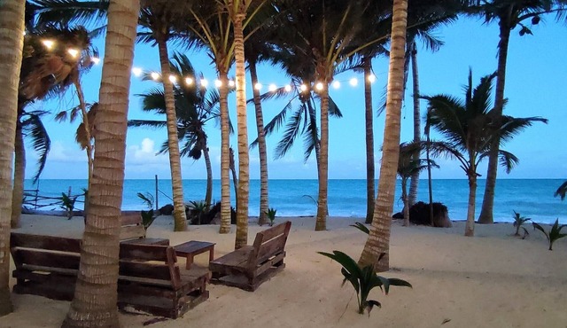 Last virgin beach in Cancun