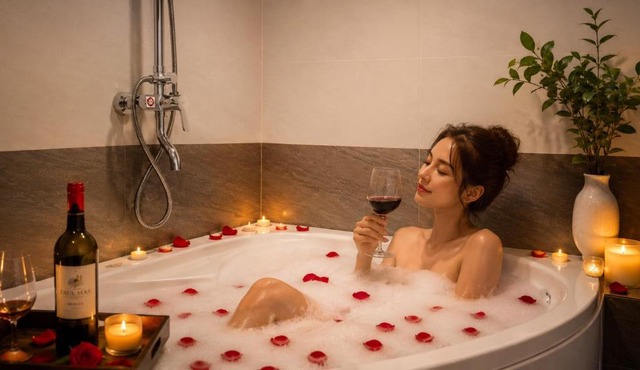 Lavender SaPa Hotell & Spa - Free foot soak service