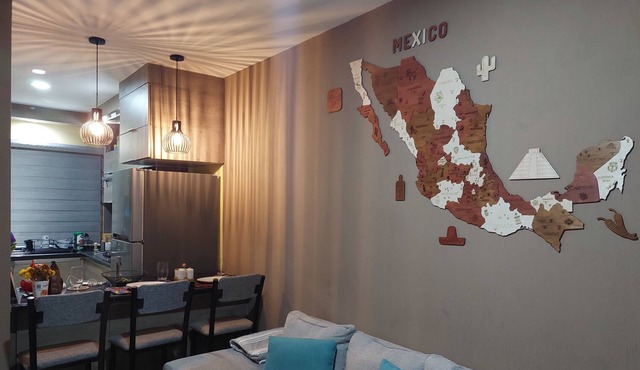 Linda casa cercas del estadio Akron y cercas de la basílica de zapopan
