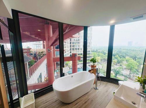 Luxury 3BR Onsen Retreat with private Sauna and Swan Lake View