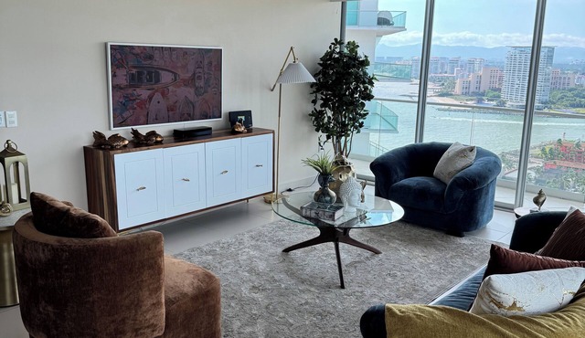 Luxury Beachfront Condo at Icon Vallarta Charming one bedroom on the 24th floor!