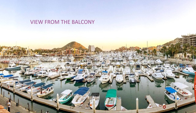 Luxury on the MARINA with stunning Harbor views, best location in Cabo!