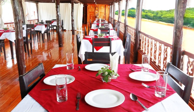 M.K. Spa and Sunset Cruise is the most luxurious Cruise in Luang Prabang, Laos.