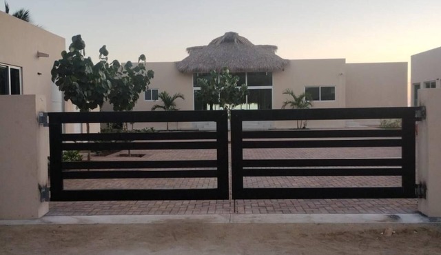 Magnificent beachfront villa in Puerto Escondido, Oaxaca,