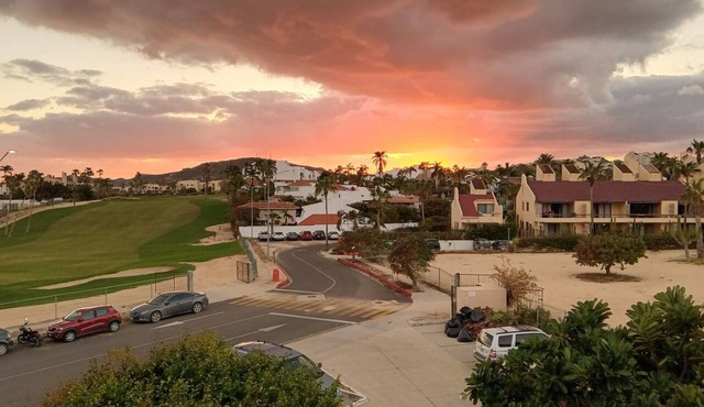 Mexican-style apartment in the heart of the Los Cabos hotel zone.