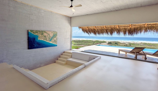 Mikasa Eco Villa on Puertecito's Pristine Beach