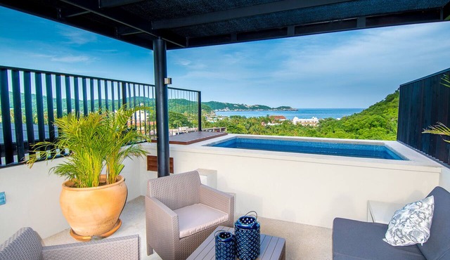Modern condo w/private terrace and plunge pool