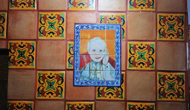 Juan Pablo II in San Martín Texmelucan de Labastida