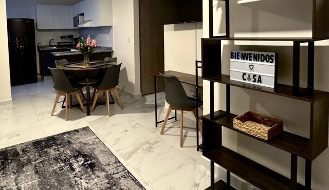 New and modern apartment close to the CDMX Airport, GNP Stadium and Autodrome