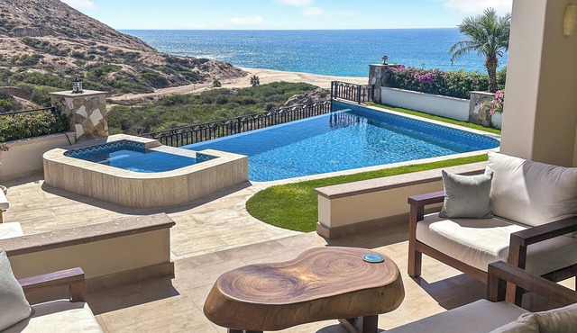 New Ocean View Villa With Private Beach