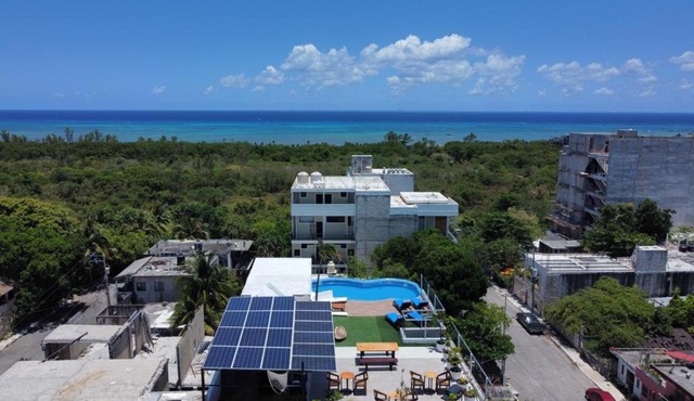 Ocean and city view rooftop, apartment 2BR 101