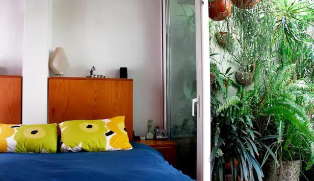 Private green terrace at cozy duplex in ROMA’s heart
