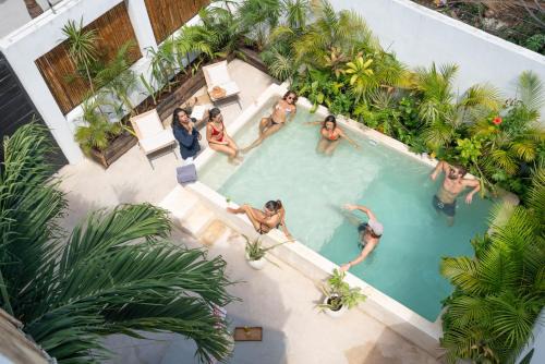 Private villa Maxanab 7rooms pool + Beach club in Tulum