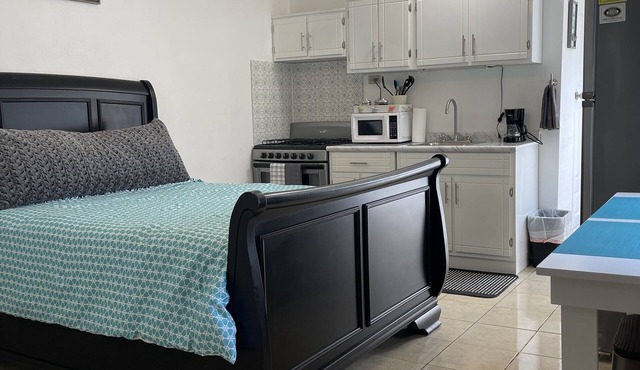 Quality Lodging by the Sea. Studio apartment w/garage100 yards from the beach. in Ensenada