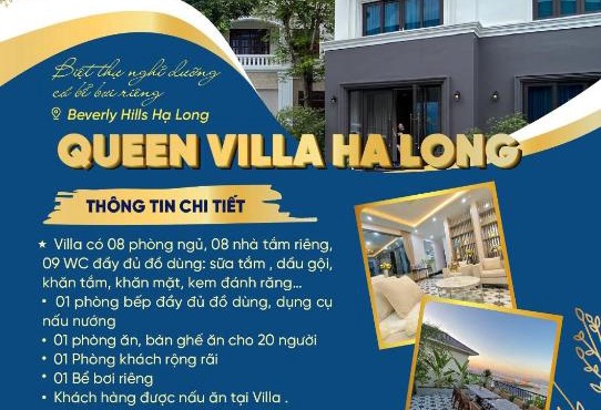 Queen 1 Villa 8PN có hồ bơi , Karaoke