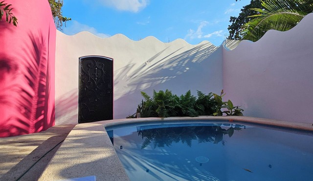 relax poolside or take a casual stroll to the beach.