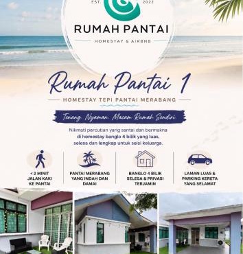 Rumah Pantai de Merabang-Seaview House