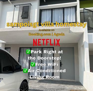 SAMPOISGT VILLA HOMESTAY - 3 Bedroom Landed House - Near Bangi Avenue, BACC, Bangi Wonderland, UKM, GMI, EVO, Bangi Gateway, KIPMall