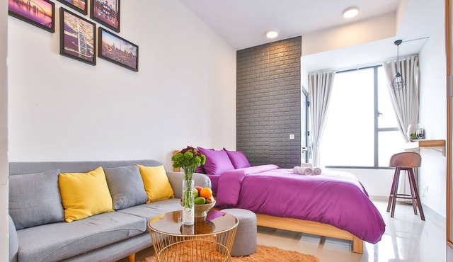 Santori home is a luxury apartment in Sai Gon Center