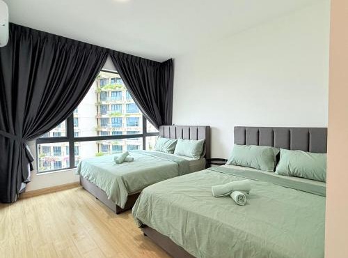 Seaview 2B2R 10pax Condo Forest City 3C-1608