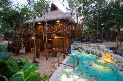 Selvaluna cabaña eco-chic in Tulum