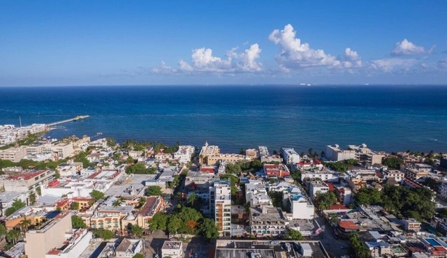 Sleek Modern Stay: 3 Relaxing Units Minutes to Cozumel Ferry Terminal