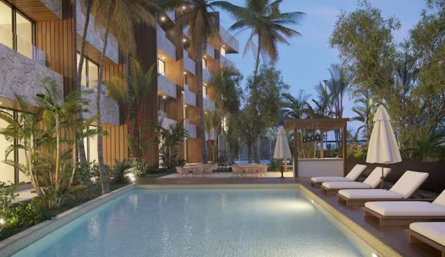 Sleek New Condo with Island Charm in Cozumel