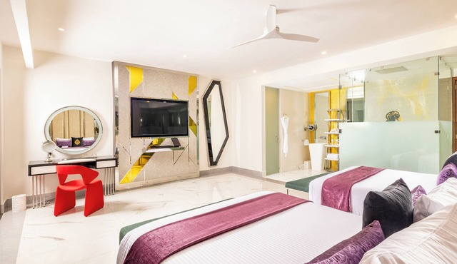 Spacious 2BR, 2BA Oceanview Suite in Cancun – Luxury & Comfort in Cancún