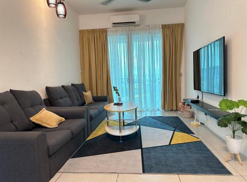 Spacious 3BR I Meritus Perai l Family & Nice View