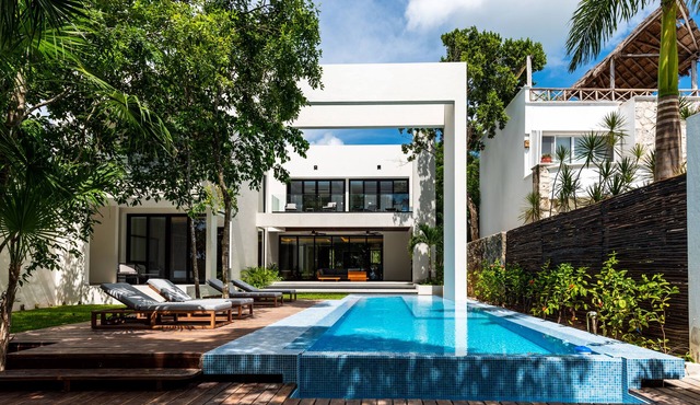 Stunning 10-Bedroom Oceanfront Oasis with 2 Pools & Hot Tub